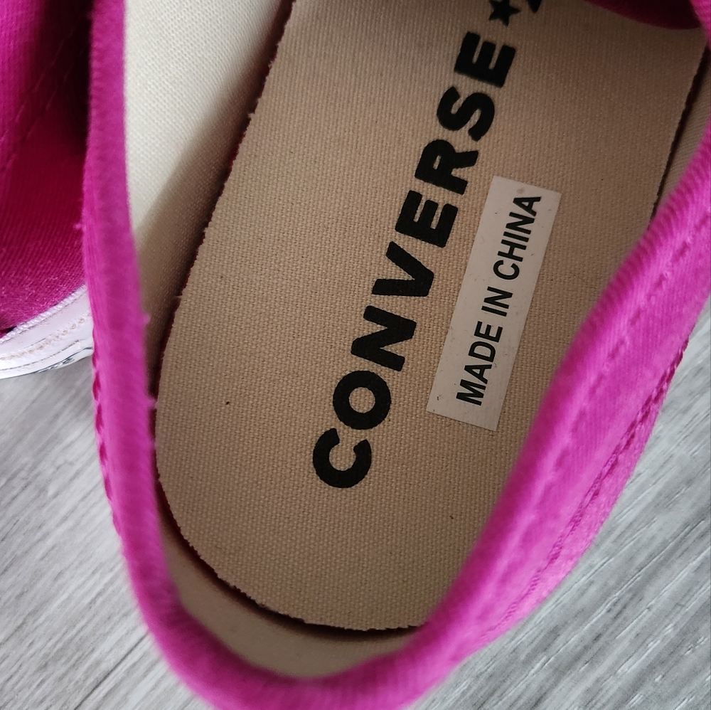 Jack Purcell Ox Converse In Cactus Flower/white - Picture 9 of 11